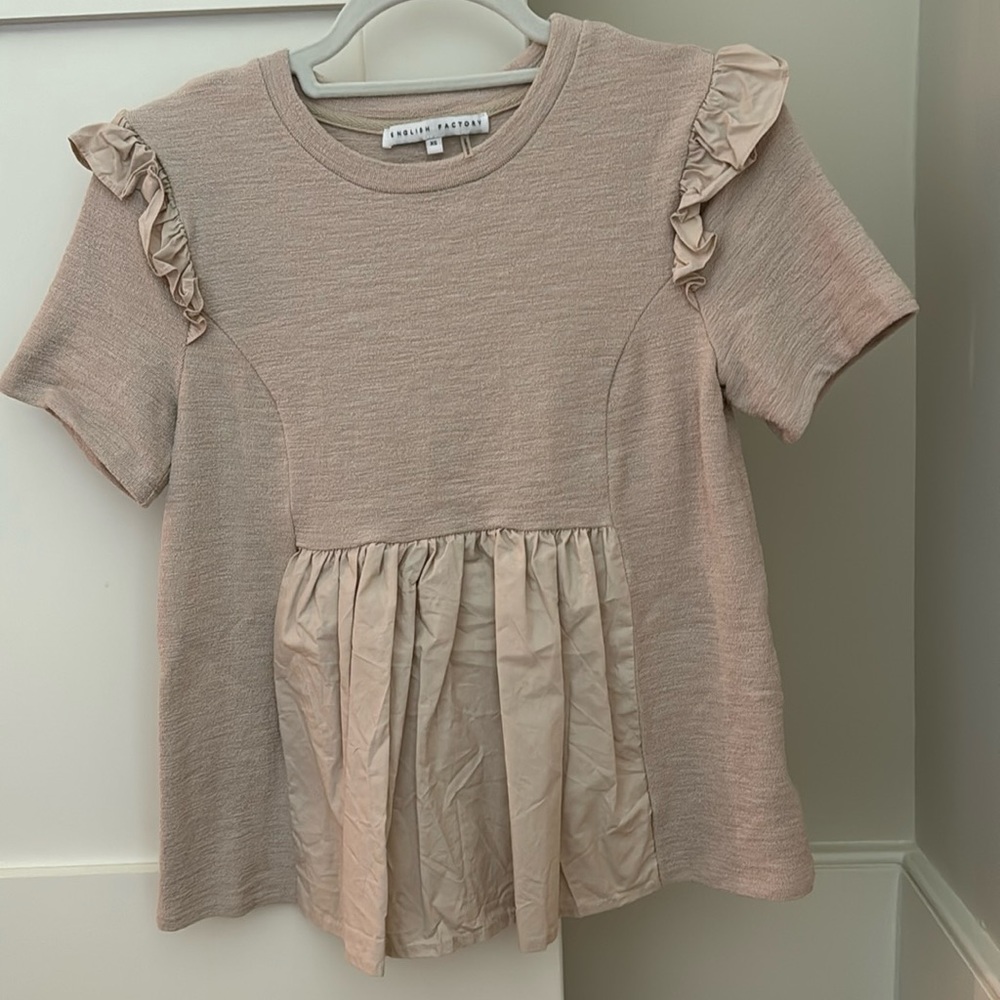 English Factory Women’s Short Sleeve Blouse